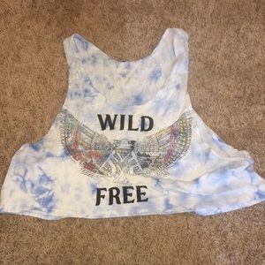 Crop tank top